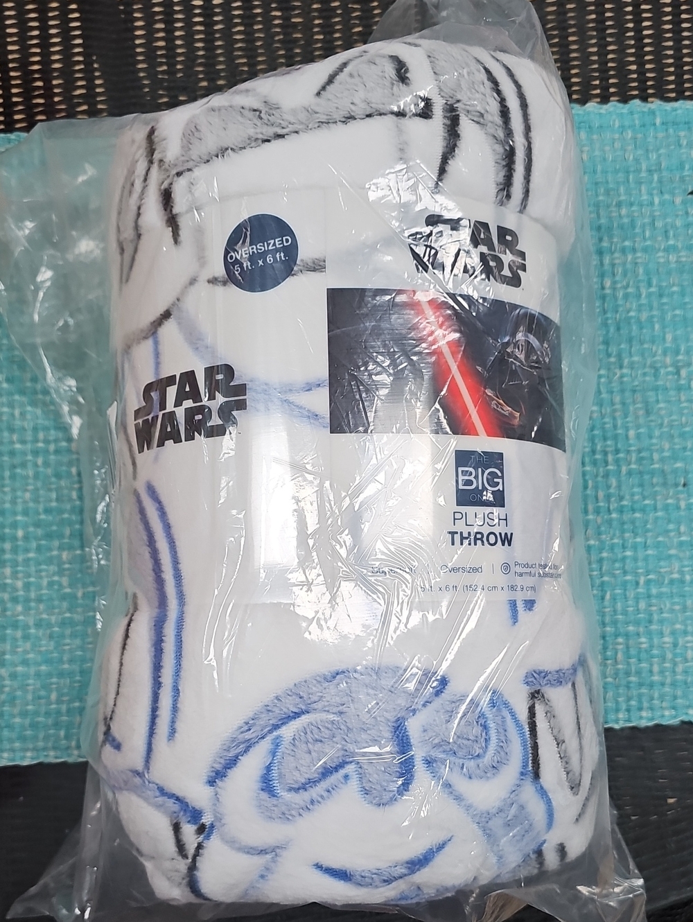 Star Wars Storm Trooper Plush Throw 50×60in.